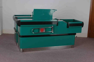 Customizable Grocery Store Checkout Counters L Shaped ISO9001 Certification