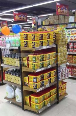 4 Side Medicine Pharmacy / Supermarket Display Standard Metal Shelf